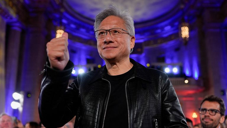 Generální ředitel Nvidia Jensen Huang. Pic: Reuters