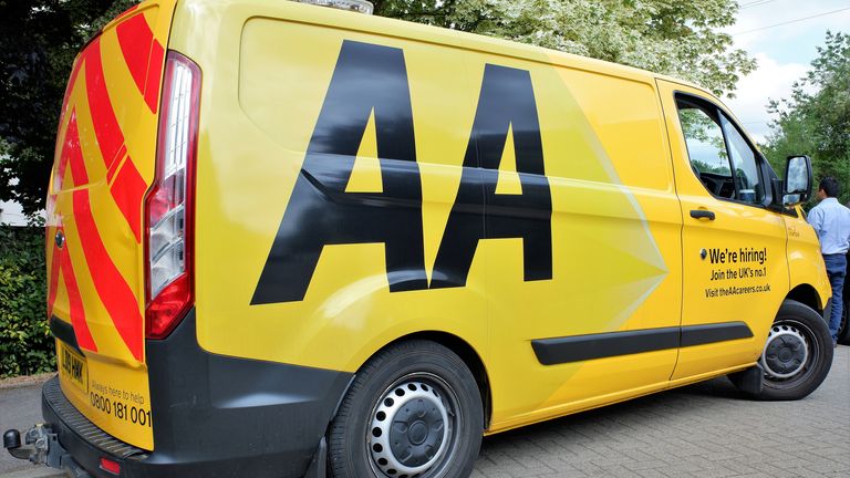 AA Van. Soubor pic: iStock