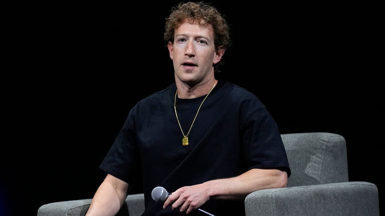 Mark Zuckerberg v roce 2024. Soubor Pic: AP