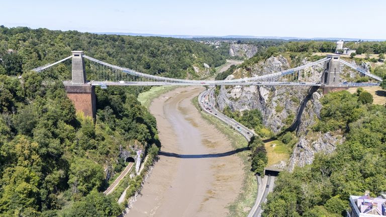 Clifton Suspension Bridge, kde se předpokládá, že zabiják Yostin Andres Mosquera plánoval zlikvidovat dvě těla. Soubor pic: PA