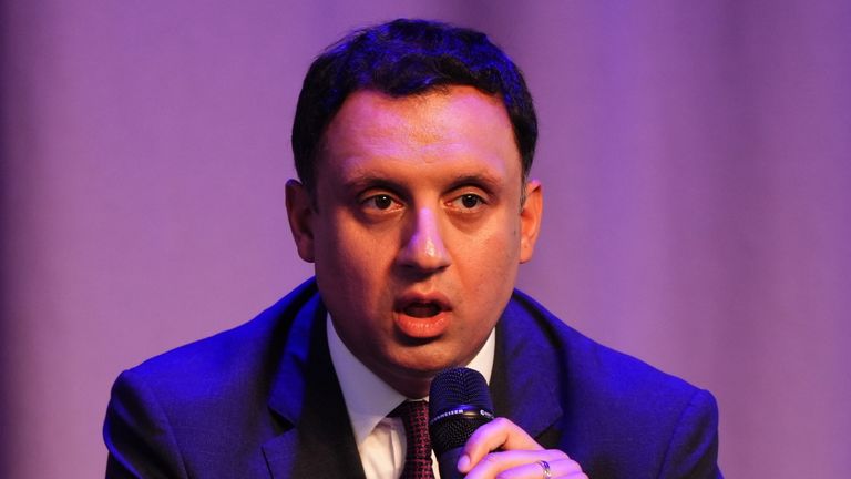 Anas Sarwar. Pic: Pa