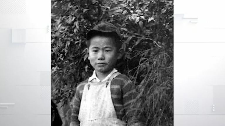 Hirošima Survivor Toshiyuki Mimak, 83, hovoří o Sky News