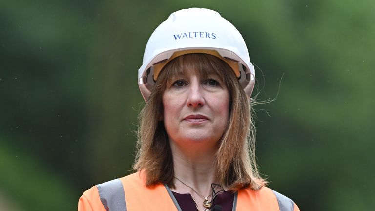 Rachel Reeves ve čtvrtek. Pic: Pa