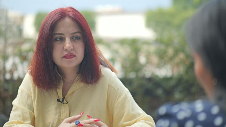 Elaha Walizadeh, vedoucí programový manažer pro děti a mladé lidi v uprchlíku