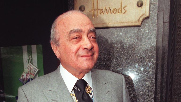 Mohamed Al Fayed. Soubor pic: PA