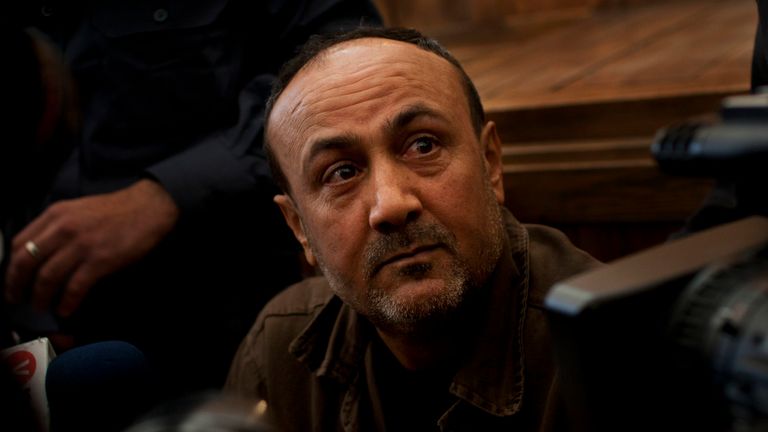 Marwan Barghiti v roce 2012. Soubor Pic: AP