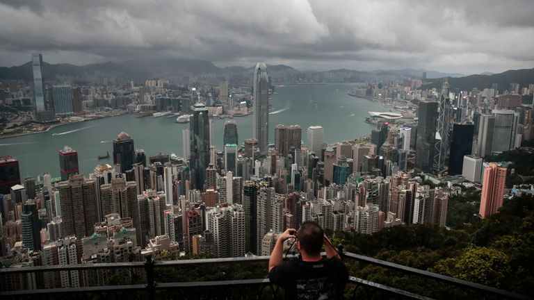Británie předala Hongkong zpět do Číny v roce 1997. Obrázek: Reuters