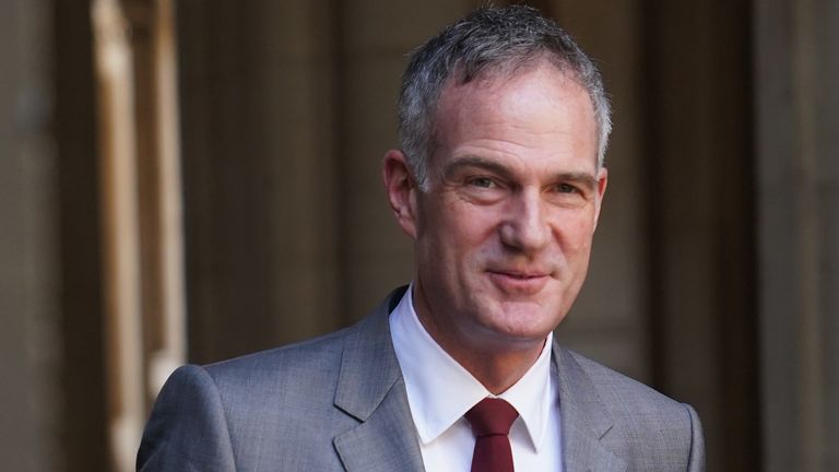 Peter Kyle řekl, že odpůrci zákona o bezpečnosti online jsou na straně predátorů. Pic: Pa