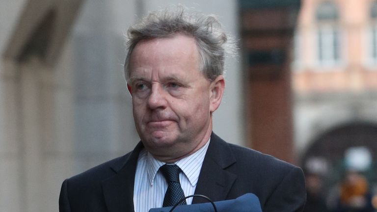 Andrew Hill dorazí do Old Bailey v Londýně v roce 2019. Obrázek: PA