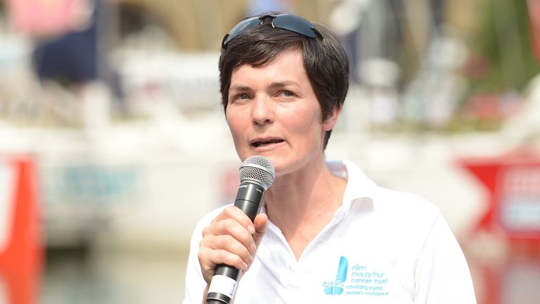 Yachtswoman Dame Ellen MacArthur V roce 2014. File Pic: PA