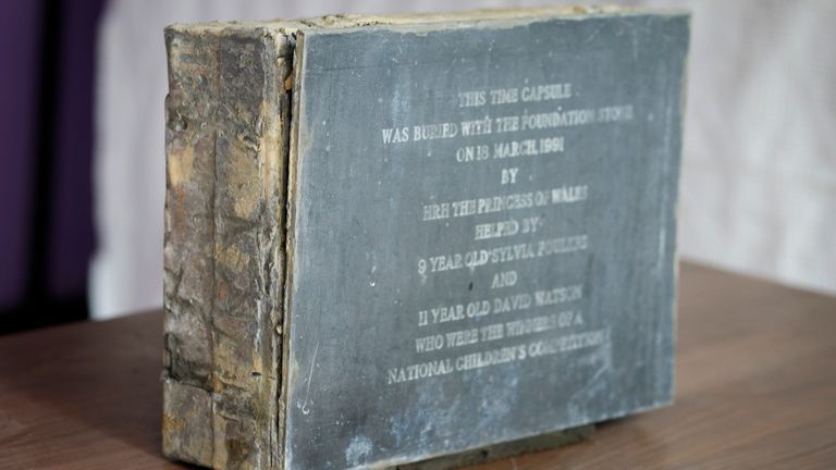 Kapsle byla otevřena začátkem tohoto roku, když Gosh zahájil svůj projekt na vývoj nového dětského rakovinného centra. Pic: Pa