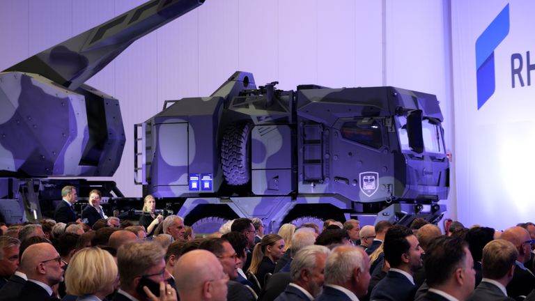 Rheinmetall otevřel novou továrnu munice v Unterluß v Německu