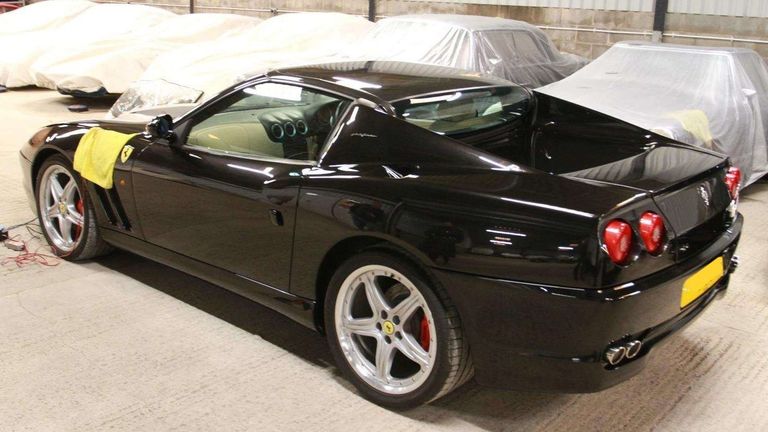 Ferrari 575 SuperAmerica. Pic: HMRC