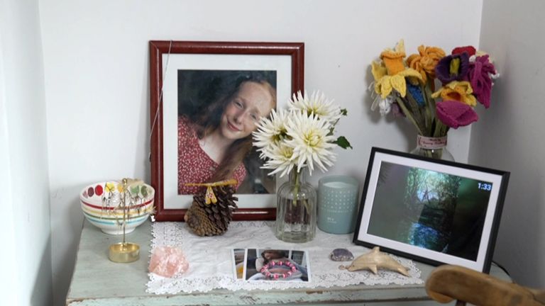 Fotografie Ruth v rodinném domě