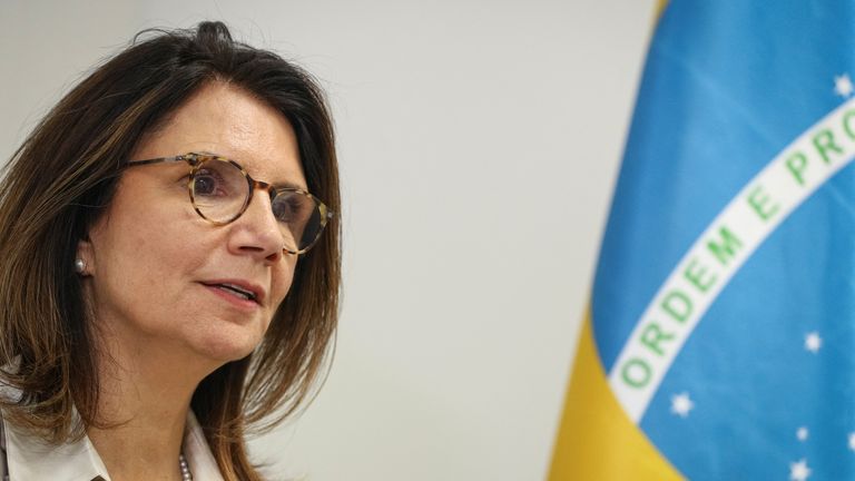 Ana Toni, brazilská sekretářka klimatu, je generálním ředitelem klimatických rozhovorů COP30. Pic: Reuters