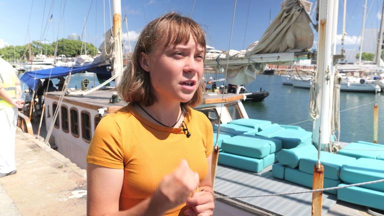Greta Thunberg se znovu pustí do flotily do Gazy