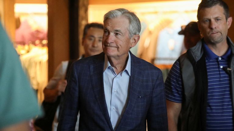 Federální rezervní předseda Jerome Powell. Pic: Reuters