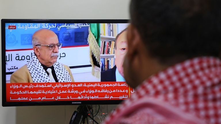 Pic: AP/OSAMAH ABDULRAHMAN