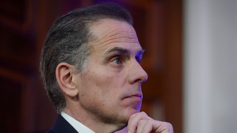 Hunter Biden. Soubor pic: ap