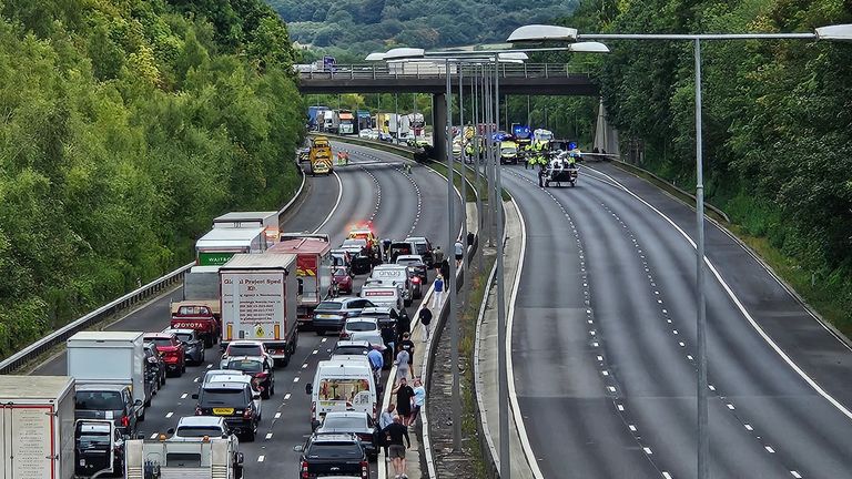 M20 a A227 poblíž Wrothamu zůstávají uzavřené. Pic: Patrick Lohlein