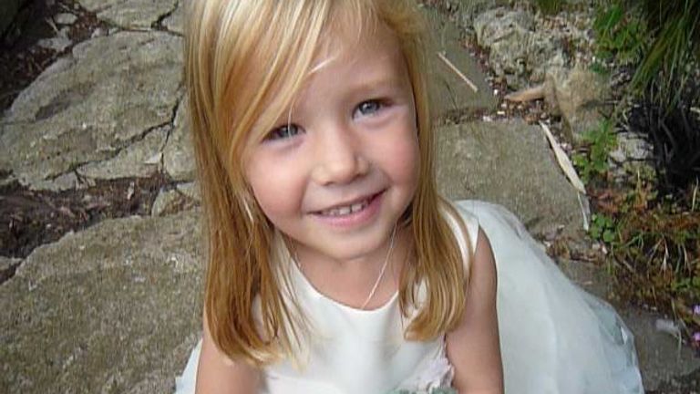 Poppy Eyre, když jí byly čtyři roky