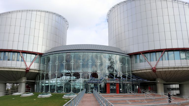 ECHR je interpretován soudci u tohoto soudu ve francouzském Štrasburku. Soubor pic: ap