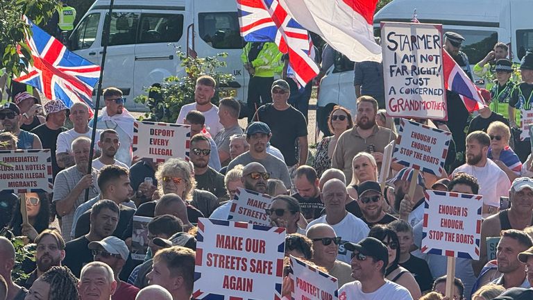 Protest v Norwichi