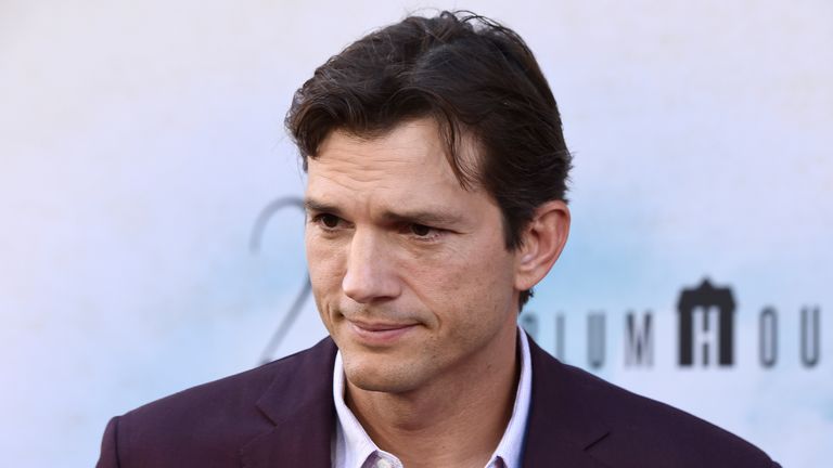 Ashton Kutcher. Pic: Ap