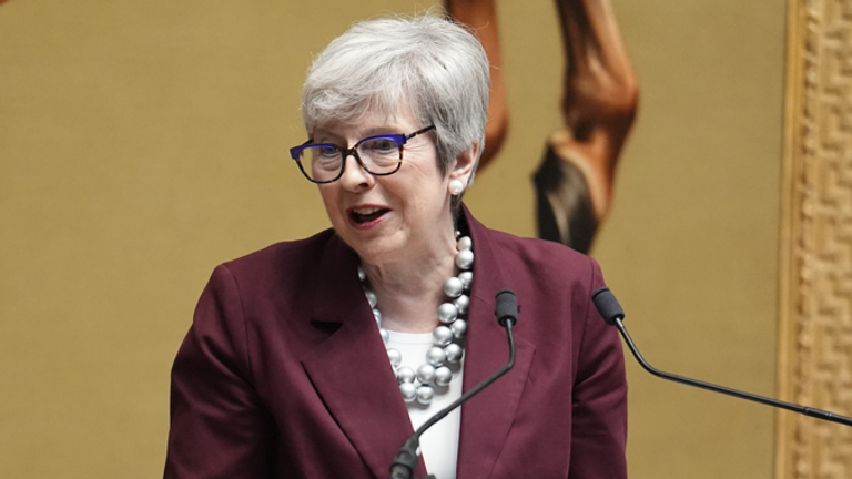 Politika nepřátelského prostředí Theresa Mayová se ukázala jako kontroverzní. Pic: Pa
