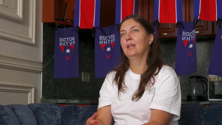 Irina Kobeleva, ředitelka moskevské kanceláře společnosti Vostok Intur Travel