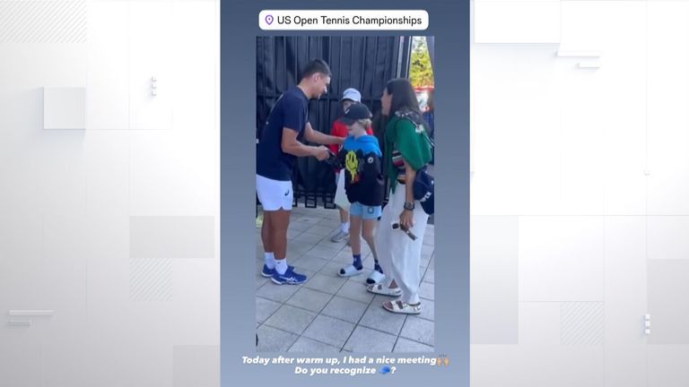 Majchrzak se sejde s mladým fanouškem. Pic: Instagram/Kamilmajchrzakk