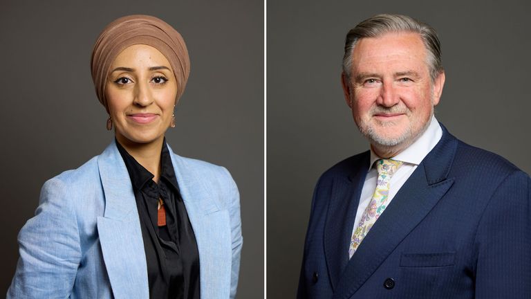 Poslanci Labouru Abtisam Mohamed a Barry Gardiner shromažďují kolegy, aby podpořili své úsilí. Fotky: britský parlament