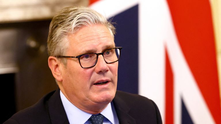 Sir Keir Starmer učinil z nových domů hlavní prioritu. Pic: Jack Taylor/PA