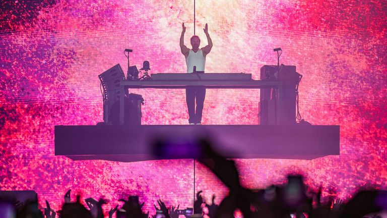 DJ David Guetta patří mezi umělce s velkým jménem, ​​kteří přijali AI. Obrázek: Christoph Reichwein/Picture-Alliance/DPA/AP červenec 2025