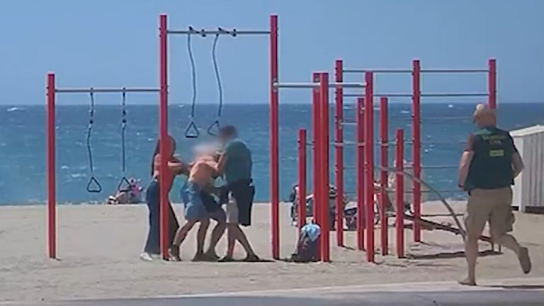 Obrázek: Španělská civilní stráž
