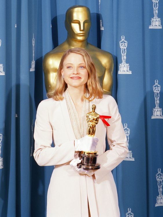 Herečka Jodie Fosterová na Oscarech z roku 1992. Pic: Ap