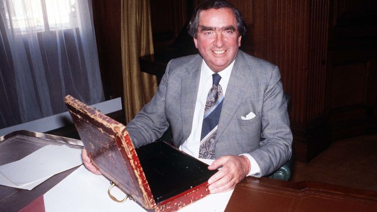 Bývalý kancléř Denis Healey kdysi sloužil jako zástupce vůdce Pic: PA