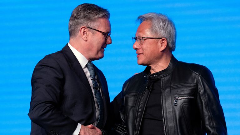 Očekává se, že se State Banquet zúčastní Jensen Huang, generální ředitel společnosti Nvidia. Pic: Reuters