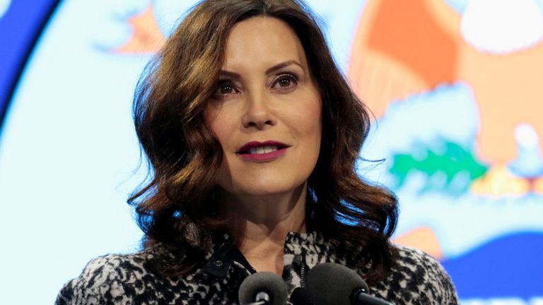O Gretchen Whitmer se hovořilo jako o možném budoucím prezidentském kandidátu. Pic: Reuters