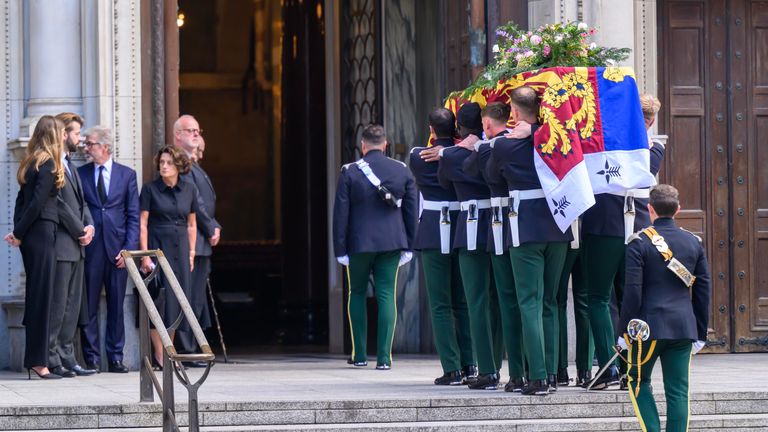 Vévodkyně Kentova pohřbu se bude konat v úterý. Pic: Paul Grover/Daily Telegraph/PA         