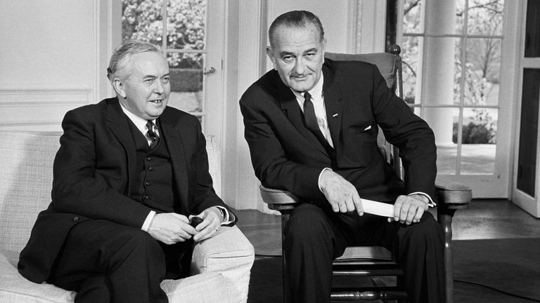 Johnson Setkání s Wilsonem. Obrázek: Sklení/Shutterstock