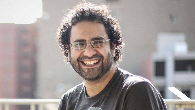 Alaa Abd El Fattah strávil téměř celé poslední desetiletí ve vězení. File Pic: Mohamed El Raai/Reuters