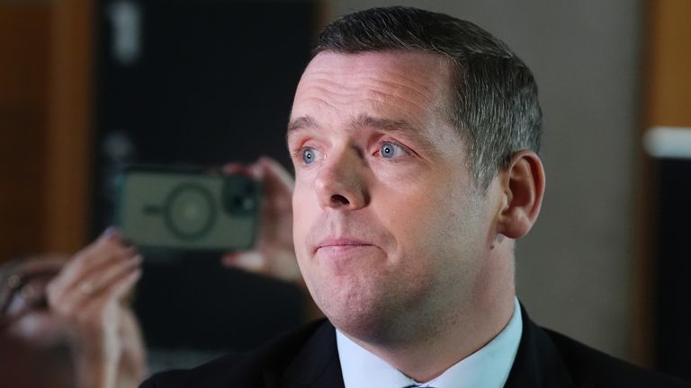MSP Douglas Ross. Pic: Pa
