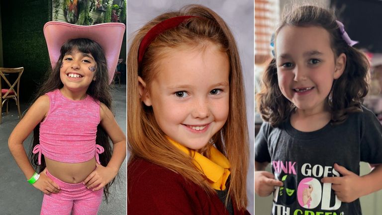 (Lr) Oběti Alice da Silva Aguiar, Elsie Dot Stancombe a Bebe King