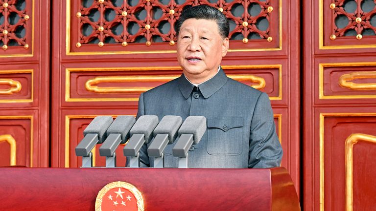 Zdá se, že Xi Jinping cítí příležitost vstoupit do globální vůdčí role, jak USA ustupují. Pic: Reuters