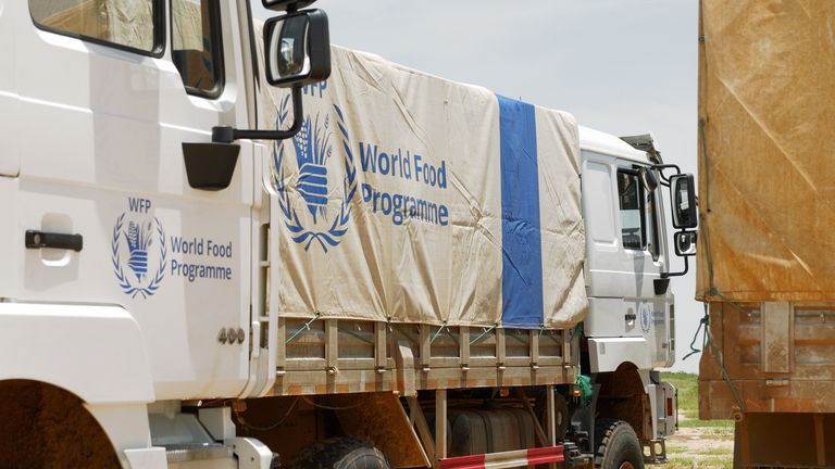 WFP se snažil distribuovat jídlo v Súdánu