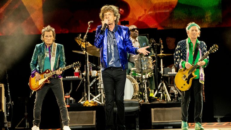 Rolling Stones. Pic: Ap