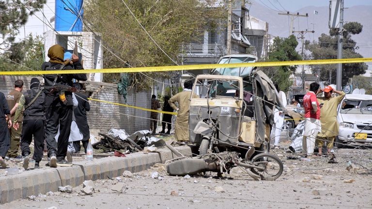 Žádná skupina si okamžitě nevyžádala odpovědnost za bombardování. Pic: Ap