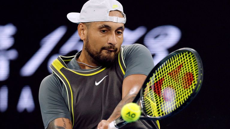 Nick Kyrgios. Pic: Reuters