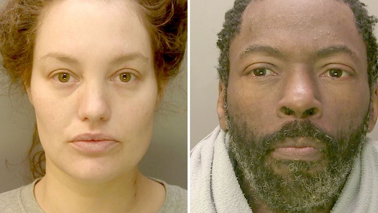 Constance Marten a Mark Gordon. Pic: Met Police/PA